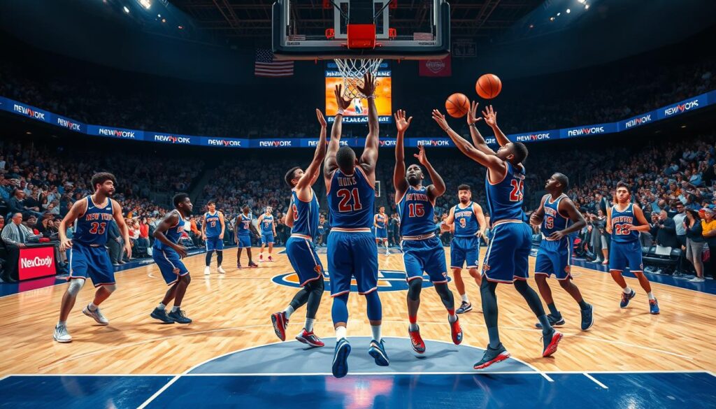 New York Knicks basketball team New York Knicks basketball team