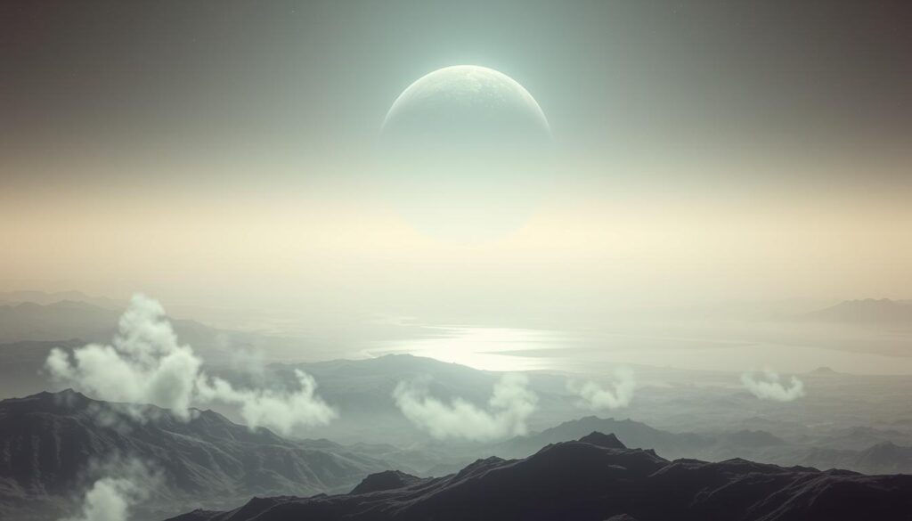 hints of biological activity on distant planet